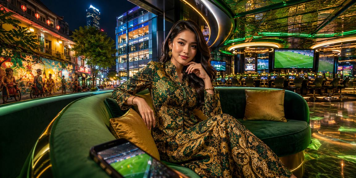 Mesin permainan slot moden di Penang